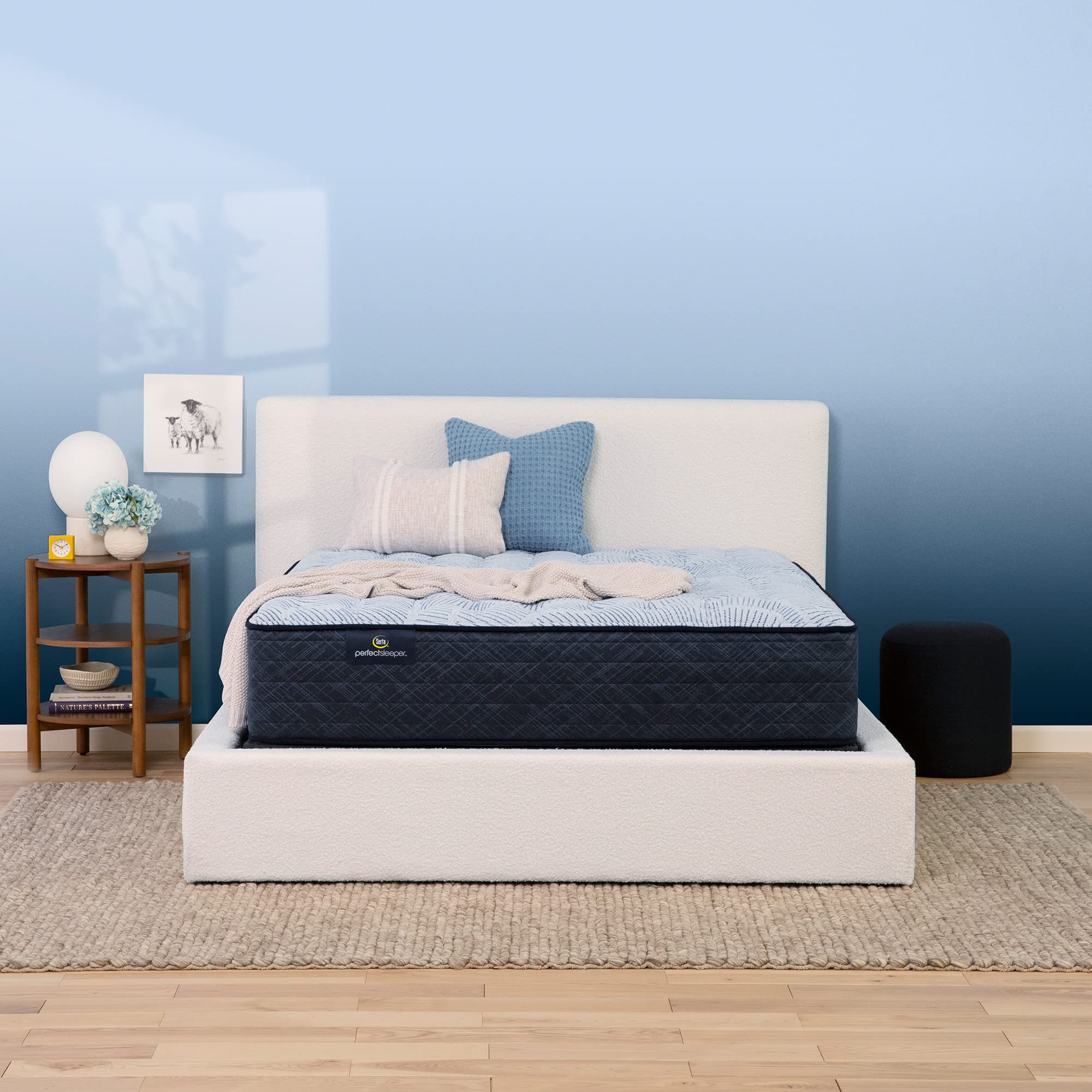 Serta Perfect Sleeper Enhanced 13.5" Full Mattress - Medium, Cooling Gel Memory Foam, Pocket Innersprings for Motion Isolation, Edge Support, CertiPUR-US Certified - Nurture Night