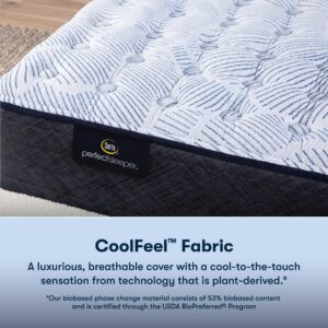 Serta Perfect Sleeper Enhanced 13.5" Twin XL Mattress - Medium, Cooling Gel Memory Foam, Pocket Innersprings for Motion Isolation, Edge Support, CertiPUR-US Certified - Nurture Night