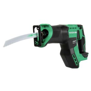 Metabo HPT Cordless 18V MultiVolt™ Compact Reciprocating Saw | Tool Only - No Battery | 4 Speed Modes | User Vibration Protection | Lifetime Tool Warranty | CR18DMAQ4