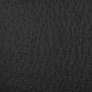 fashion fabrics llc faux leather vinyl ostrich black upholstery 54" wide - by the yard