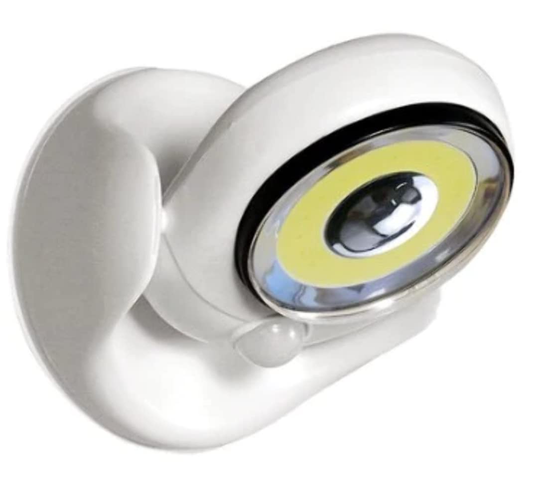 Exterior- Atomic Angel Light- Bright- Wireless Security Light White