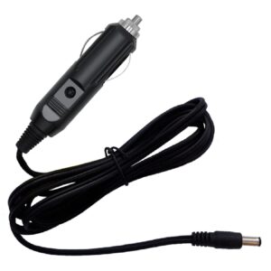 eeTao 12v Car Charger Compatible with Brother Pocketjet 3 6 7 Series PJ-622 PJ-623 PJ-662 PJ-663 Mobile Printer Pocketjet 3 Plus PJ-523 PocketJet 7 PJ-722 PJ-723 PJ-762 Thermal Printer Power Supply