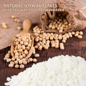 Natural Soy Wax DIY Candle Making Supplies-Soy Wax Flakes-DIY Candle 2 lb (32 oz)