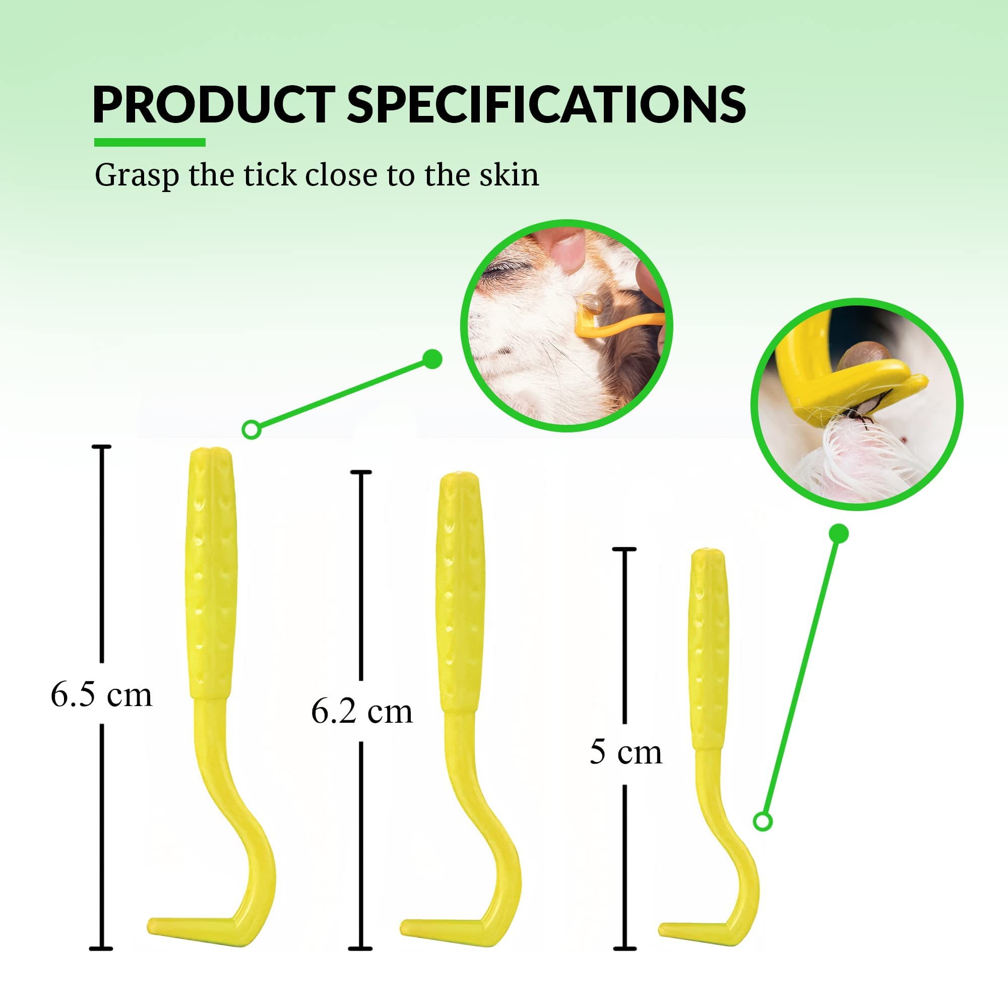 S SUNINESS 7 in 1 Premium Tick Removal Kit, Tick Tweezer Set with Case, Tick Remover, Holster and Tick Card and More