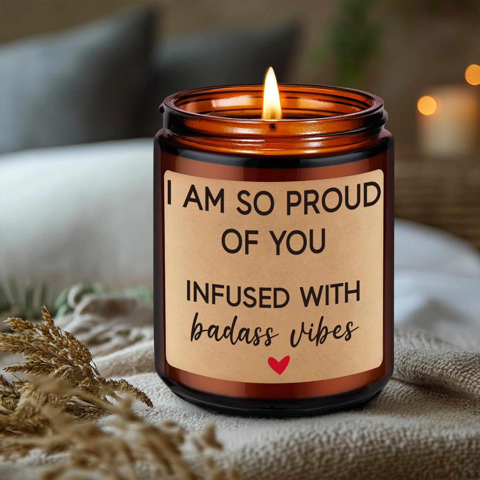 Fairy's Gift Scented Candles - Proud of You Gifts for Her, Him, Graduation Gifts, Congratulations Gifts for Women, Men - Job Promotion Gifts, Divorce Gifts, Badass Women Gifts for Friend, BFF, Bestie