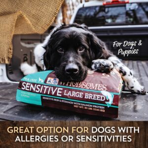 Wholesomes Sensitive Skin & Stomach Large Breed with Salmon and Ancient Grains Dry Food for Dogs and Puppies (30 lb. Bag)