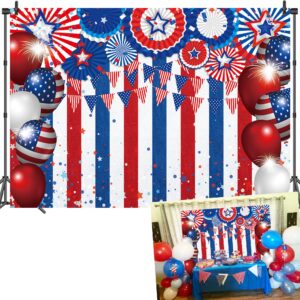 7x5ft Thank You Veterans Backdrop Veterans Day Banner Patriotic Thank You Background Memorial Day American Celebration Party Photo Booth Decor Supplies