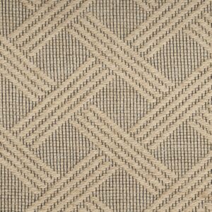 Nourison Washable Jute Geometric Natural 2' x 4' Area -Rug, Easy -Cleaning, Non Shedding, Bed Room, Living Room, Dining Room, Kitchen (2x4)