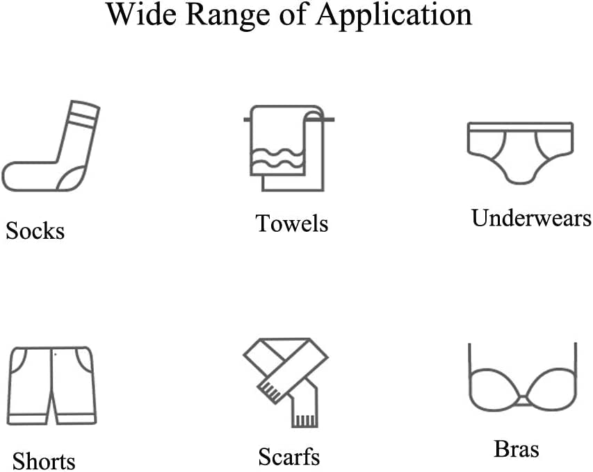 2 pac Folding Portable Laundry Hanger with 12 Clips Drying Rack for Socks&Lingerie Plastic Clothes Pins