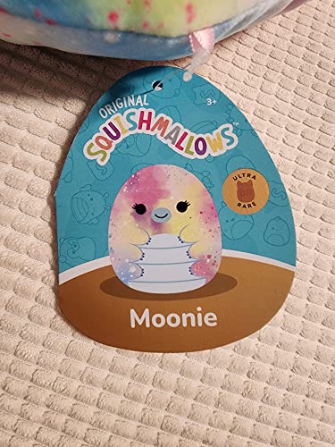 Squishmallows by Kellytoys, Ultra Soft, Pillow pals. Spring and Disney Squads (Moonie The Waterbear, Ultra Rare, Gold tag (7.5 in))