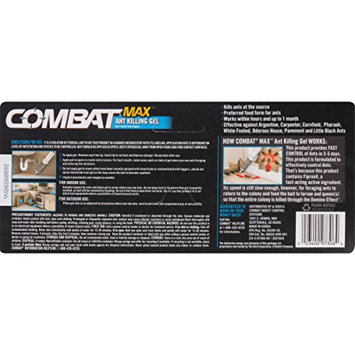 Combat Indoor and Outdoor Ant Killing Gel, 27 Gram (Pack of 2)