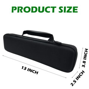 QRIEQYN Portable Printer Case for M08F Storage Case,Travel Carry Case Compatible with M08F/P831/TP81 HPRT MT866/MT800 Letter & A4 Portable Thermal Printer, Compact and Lightweight