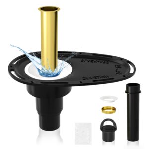 Freestanding Tub Drain Kit - Free Standing Tub Drain Rough-in kit for Freestanding Bathtub with Brass Pipe and ABS Pipe