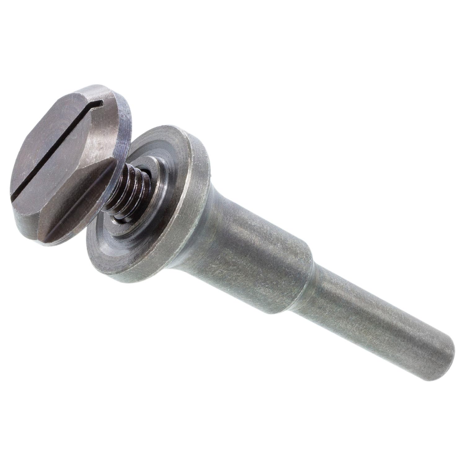 TJR© Mounting Mandrel for Cut-Off Wheels - Versatile 3/8-inch Arbor Hole and ¼-inch Stem with Dual Locking Options with Screwdriver and Wrench - Die Grinder Arbor