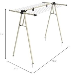 Daytek Portable A-Frame Clothesline, 72 Feet Drying Space