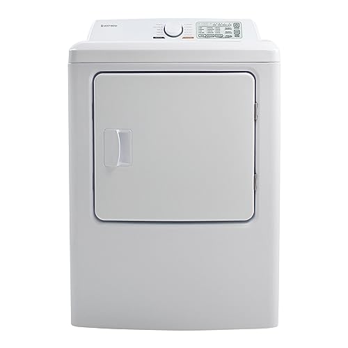 West Bend Clothes Dryer Front Load Gas, 6.7-Cu.Ft, White