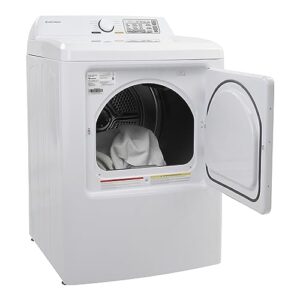 West Bend Clothes Dryer Front Load Electric, 6.7-Cu.Ft, White