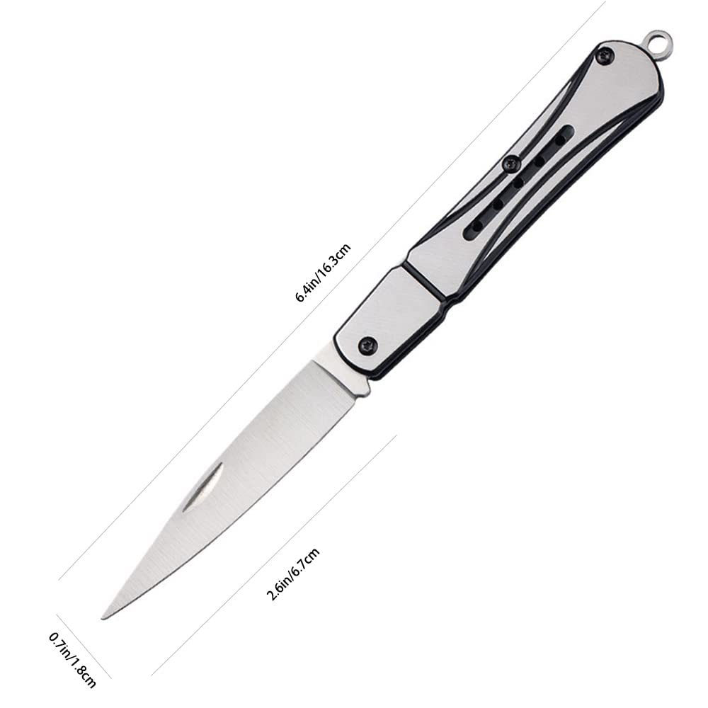 WWZJ 4 Pack Slim Pocket Knife for Cutting Rope, Paper Boxes and Letter, EDC Small Folding Knife