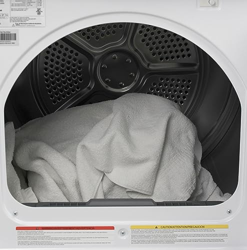 West Bend Clothes Dryer Front Load Gas, 6.7-Cu.Ft, White