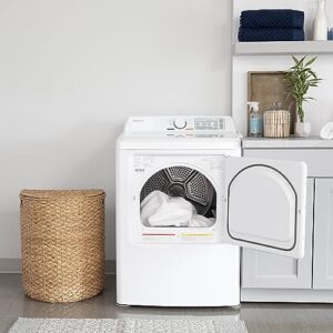 West Bend Clothes Dryer Front Load Electric, 6.7-Cu.Ft, White