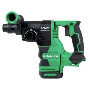 Metabo HPT Cordless 36V MultiVolt™ Rotary Hammer | Tool Only - No Battery | SDS Plus | 1-1/8-Inch | LED Level | User Vibration Protection | DH3628DAQ4