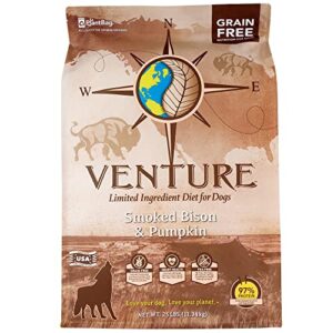 earthborn holistic venture limited ingredient diet smoked bison and pumpkin dry dog food