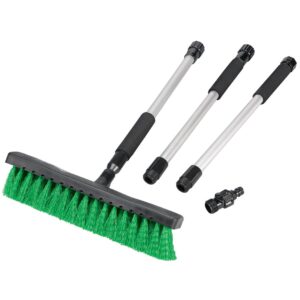 Water Jet Broom, Included Brush for Easy Cleaning, 2 Section Interocking Handle - Measures 48" Long