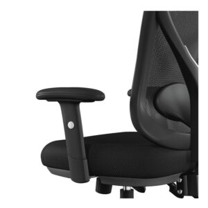 Alera ALEAS42M14 15 in. - 18.82 in. Seat Height Aeson Series Multifunction Task Chair Supports Up to 275 lbs. - Black