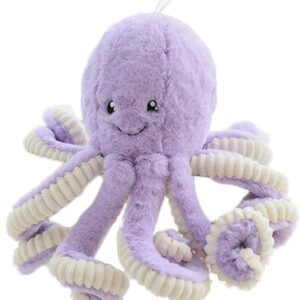 YYFRIEND Cute Cartoon Plush Toy Simulation Octopus Toy Sleeping Pillow