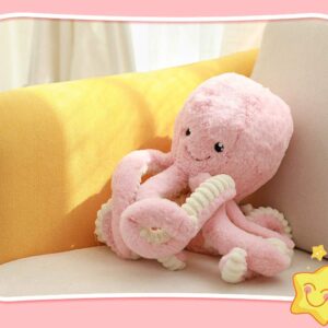 YYFRIEND Cute Cartoon Plush Toy Simulation Octopus Toy Sleeping Pillow