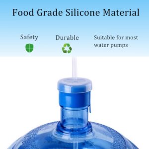 Replaceable Silicone Hoses 20 "&59" for Water Bottle Pump,1/4" ID Food Grade Pure Silicone Tubes for Home Brewing Winemaking Pump Transfer (Replacement Silicone Tubing Hose)