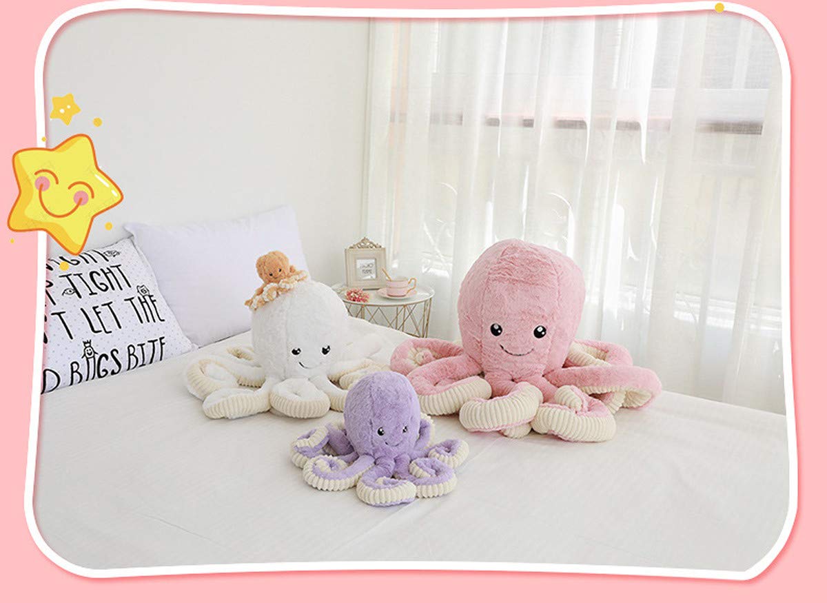 YYFRIEND Cute Cartoon Plush Toy Simulation Octopus Toy Sleeping Pillow