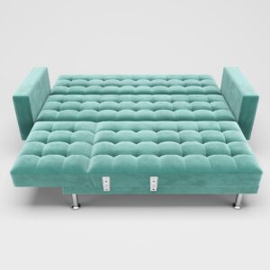 Gold Sparrow Houston Sectional, Aqua