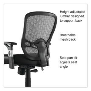 Alera ALELH42B14 Linhope Chair Supports Up to 275 lbs. - Black