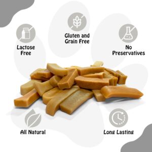 PIMA - Canine Cheese Chews, Natural Yak Chews for Dogs 55 lbs or Larger, Lactose-Free Yak Cheese Dog Chews, Yak Chews for Large Dogs with Protein and Vitamin E, D and A, Extra Large, 1 Chew, 5.3 oz