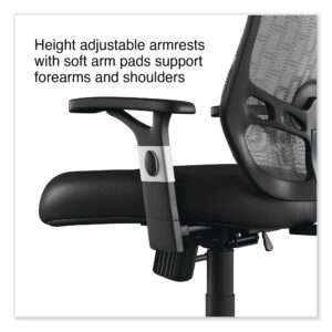 Alera ALELH42B14 Linhope Chair Supports Up to 275 lbs. - Black