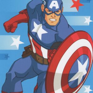 Heartline Avengers Captain America Happy Birthday Card - Prepare for Action! Defend Your Right to Celebrate Your GOODness, Your COOLness, Your YOU-ness. That's a BIRTHDAY ORDER!