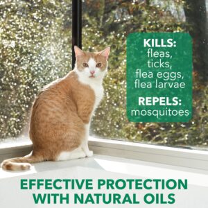 Hartz Nature’s Shield Flea & Tick Spray Treatment for Cats, Natural and Effective Flea & Tick Prevention and Protection for Dogs with Cedarwood and Lemongrass Oil, 14 Ounces