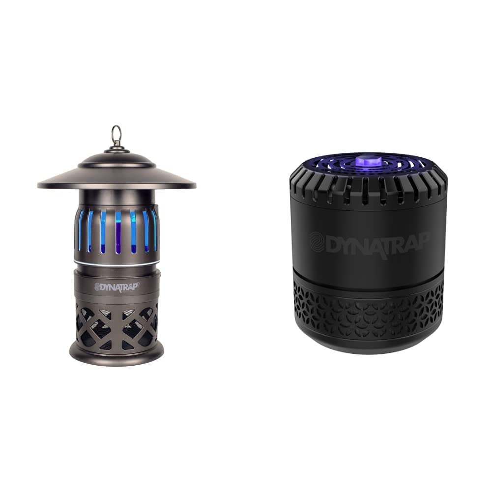 DynaTrap DT1050-TUNSR Mosquito & Flying Insect Trap + DT152 Indoor Insect Trap and Killer