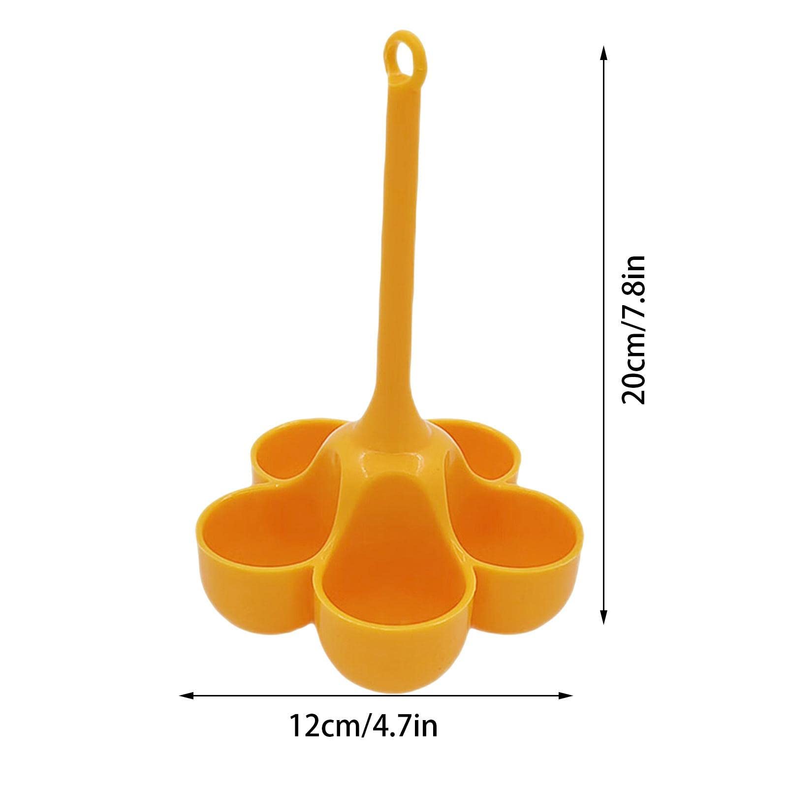 Egg Boiler Holder, Silicone Egg Poaching Cups, Heatproof Cooker Silicone Egg Steamer Tray, Kitchen Gadget Egg Poaching Boiling Cooker Rack for Steamer, 5 Grids