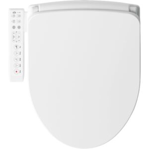 bemis haven 1000 bidet smart toilet seat- elongated white