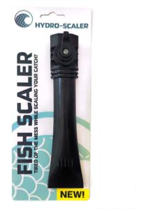 hydroscaler fish scaler - water-powered fish scale remover - durable fish descaler tool - no mess - easy to use fish cleaning tools - modern fish scale scraper for home, commercial use