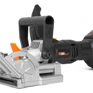 WEN Cordless Plate and Biscuit Joiner Kit with 20V Max 4.0Ah Battery and Charger (20648)