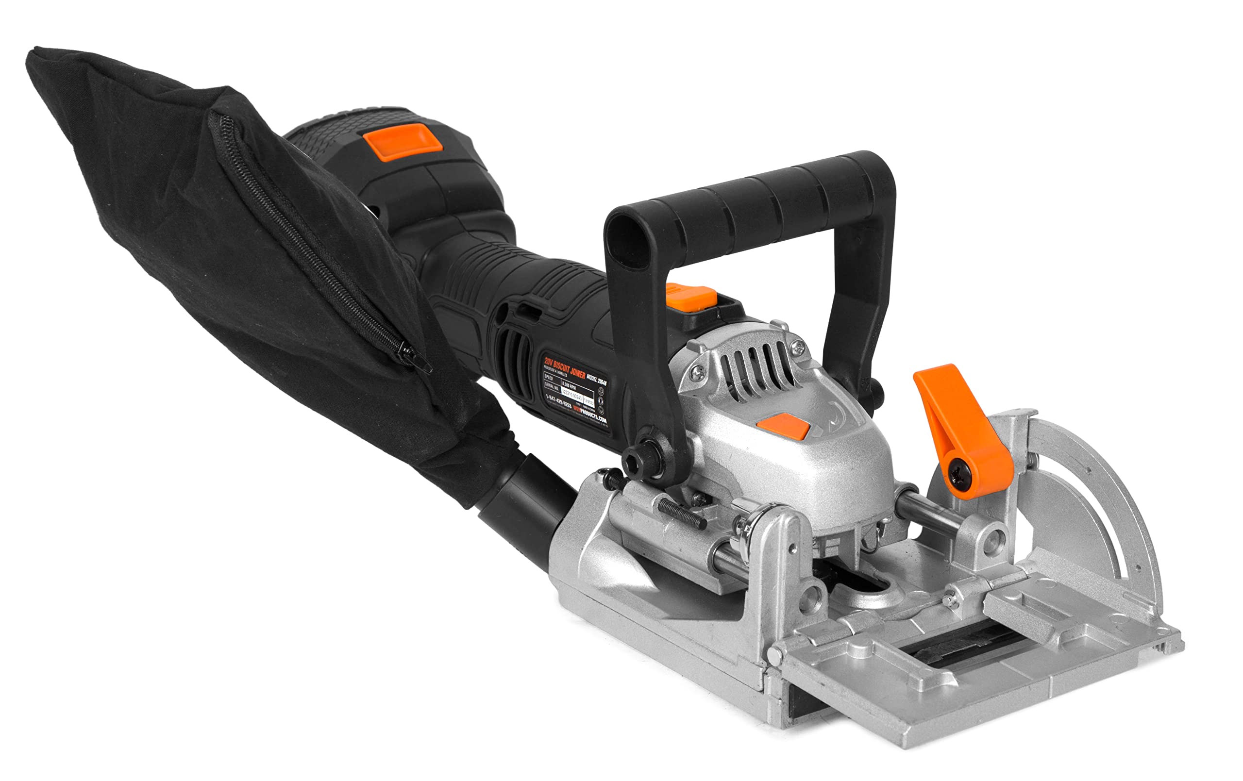 WEN Cordless Plate and Biscuit Joiner Kit with 20V Max 4.0Ah Battery and Charger (20648)