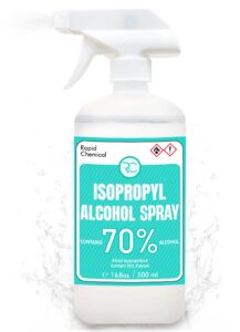 rapid protectant 70% isopropyl alcohol spray - usp grade - 17 fl oz - rubbing alcohol spray - rubbing alcohol spray bottle 70%