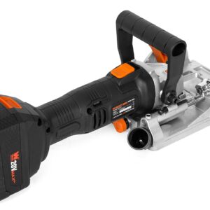 WEN Cordless Plate and Biscuit Joiner Kit with 20V Max 4.0Ah Battery and Charger (20648)