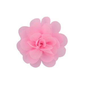 Ewanda store 50 Pcs Chiffon Fabric Flowers Small Chiffon Flowers for DIY Appliques Sewing Craft Wedding Party Decoration