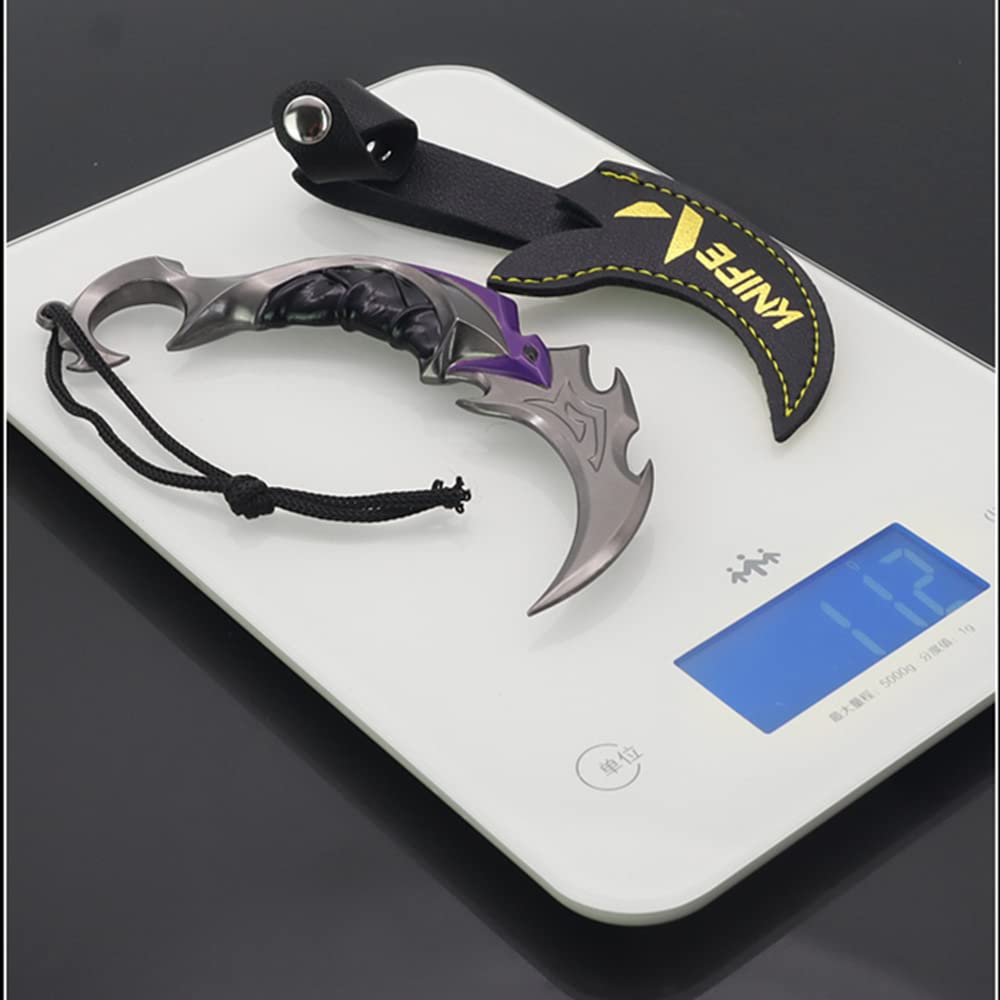 Chewmeter Game Valorant Reaver Karambit Knife Model Action Figures Game Toys Collection Keychain Gift Desk Decoration Backpack Pendant Gift