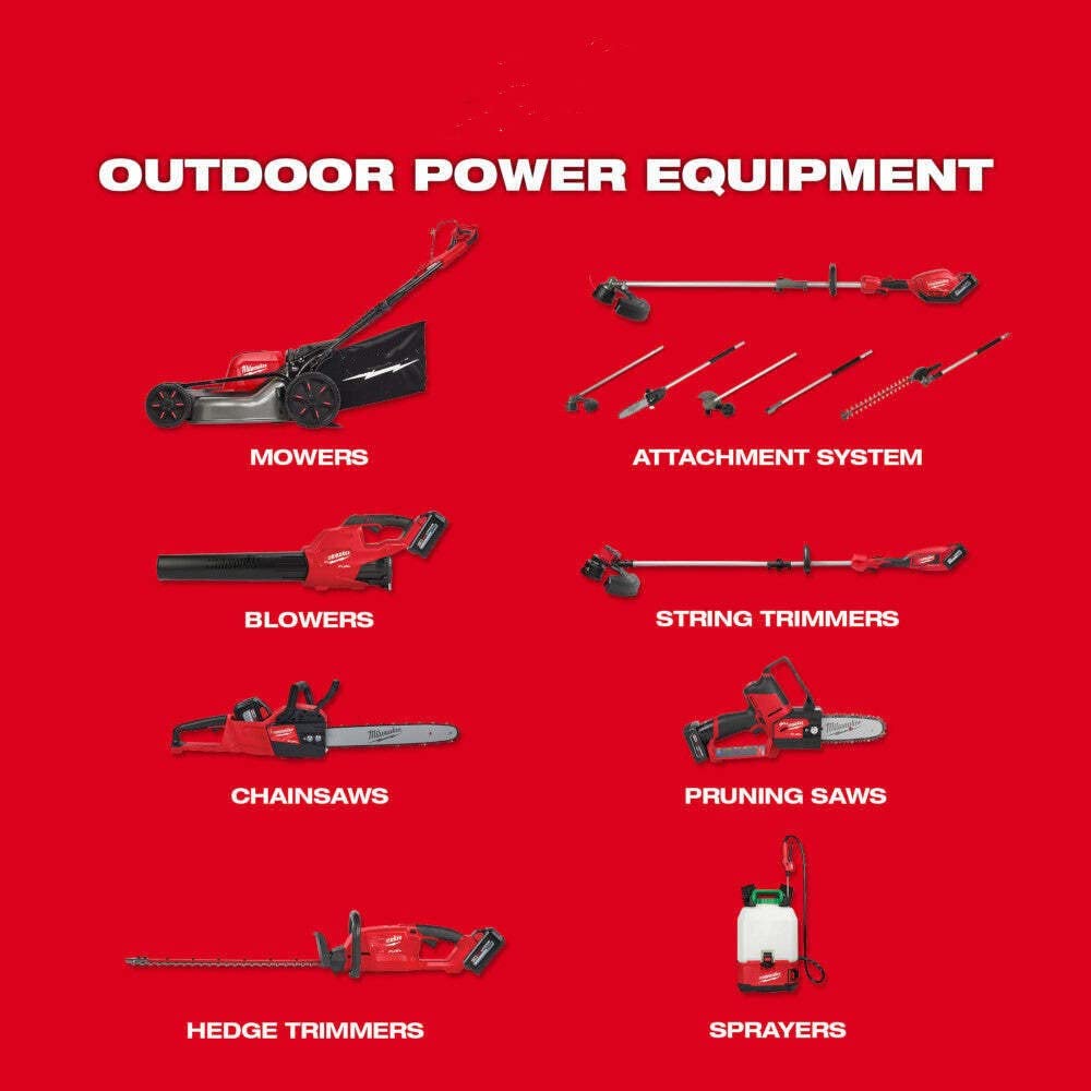 For Milwaukee 49-16-2718 M18 FUEL 18V 8-Inch QUIK-LOK Edger Attachment Length 38 in. Width 5 in. Height 12.5 in.