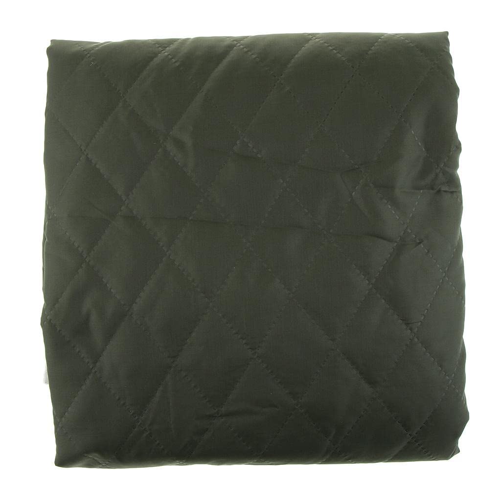 misppro Polyester & Cotton Double Faced Quilted Fabric by Meter for Sewing Material - Green